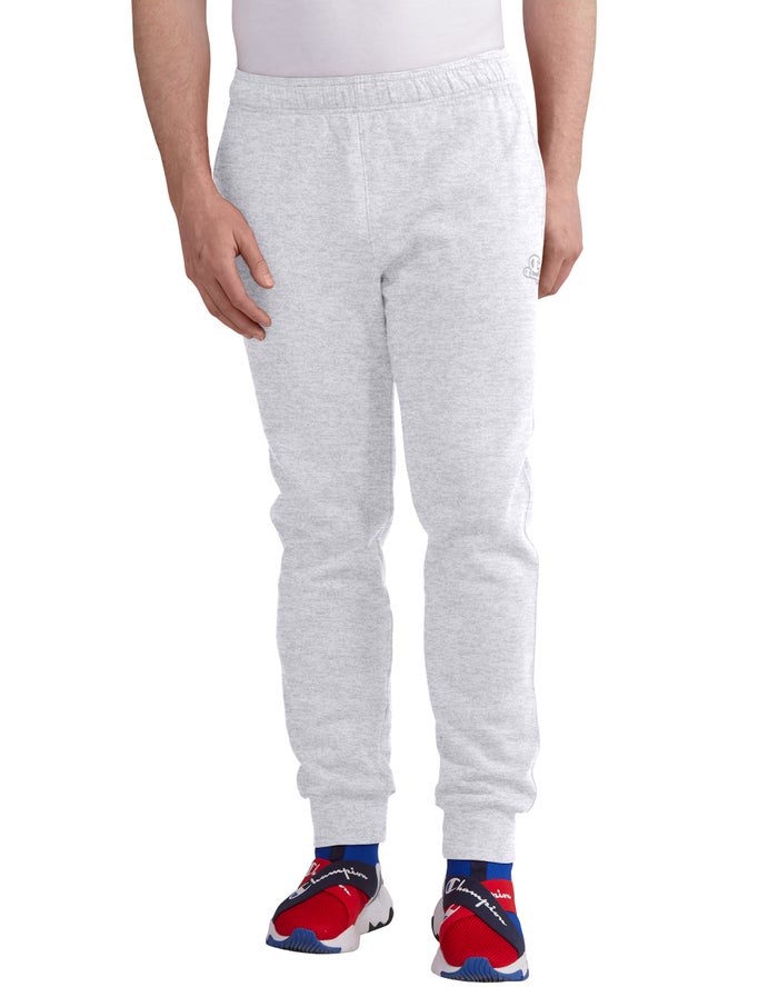 Champion Joggingbroek Heren - Grijs - Classic Fleece ( 870456-EBJ )